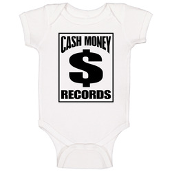 Cash Money Records Popular Record Label Music Fan Baby One Piece Cash Money Records Popular Record Label Music Fan Baby One Piece