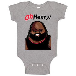Mark Henry Sexual Chocolate Wrestler Baby One Piece Mark Henry Sexual Chocolate Wrestler Baby One Piece