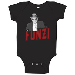 Funzi Tieri New York Mobster Baby One Piece Funzi Tieri New York Mobster Baby One Piece