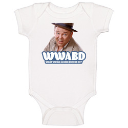Wwabd What Would Archie Bunker Do All In The Family Fan Baby One Piece Wwabd What Would Archie Bunker Do All In The Family Fan Baby One Piece