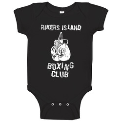 Rikers Island Usa Boxing Club Baby One Piece Rikers Island Usa Boxing Club Baby One Piece
