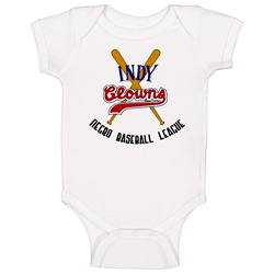 Negro League Baseball Indy Clowns Baby One Piece Negro League Baseball Indy Clowns Baby One Piece