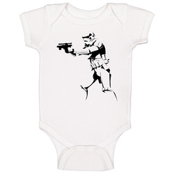 Storm Trooper Star Wars Baby One Piece Storm Trooper Star Wars Baby One Piece