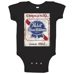 Original Pabst Blue Ribbon Beer Since 1844 Cool Brewery Brew Enthusiast Baby One Piece Original Pabst Blue Ribbon Beer Since 1844 Cool Brewery Brew Enthusiast Baby One Piece