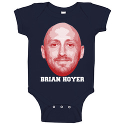 Brian Hoyer Face Big Head New England Football Player Fan Baby One Piece Brian Hoyer Face Big Head New England Football Player Fan Baby One Piece