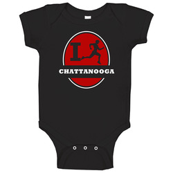 I Run Chattanooga Jogging Running Baby One Piece I Run Chattanooga Jogging Running Baby One Piece