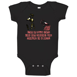Fight Club Movie Quote Retro Baby One Piece