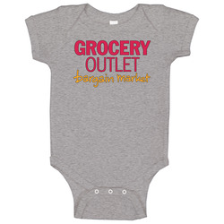 Grocery Outlet Holding Corp Nasdaq Company Logo Employee Fan Baby One Piece Grocery Outlet Holding Corp Nasdaq Company Logo Employee Fan Baby One Piece