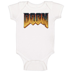Doom Video Game Classic Shooter Baby One Piece
