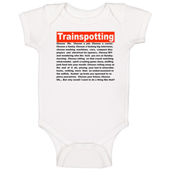 Trainspotting Choose Life Movie Promo Film Fan Baby One Piece