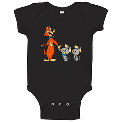 Pixie & Dixie With Mr Jinx Retro Cartoon Character Baby One Piece Pixie & Dixie With Mr Jinx Retro Cartoon Character Baby One Piece