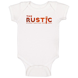 The Rustic Dallas Restaurant Baby One Piece The Rustic Dallas Restaurant Baby One Piece
