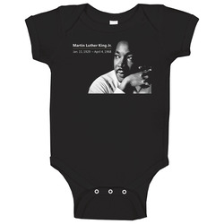 Martin Luther King Jr Baby One Piece Martin Luther King Jr Baby One Piece