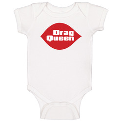 Drag Queen Dairy Dq Ice Cream Logo Parody Mashup Fan Baby One Piece Drag Queen Dairy Dq Ice Cream Logo Parody Mashup Fan Baby One Piece