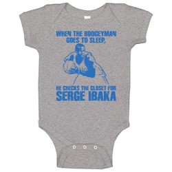 Congo Serge Ibaka Okc Oklahoma Basketball Baby One Piece Congo Serge Ibaka Okc Oklahoma Basketball Baby One Piece