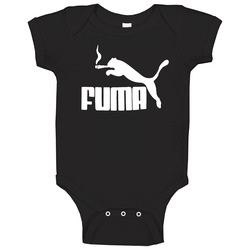 Fuma Funny Weed Blunt Joke Parody Baby One Piece Fuma Funny Weed Blunt Joke Parody Baby One Piece