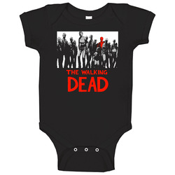 The Walking Dead Zombies Baby One Piece The Walking Dead Zombies Baby One Piece