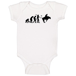 The Evolution Of Bull Riding Fun Sports Baby One Piece The Evolution Of Bull Riding Fun Sports Baby One Piece