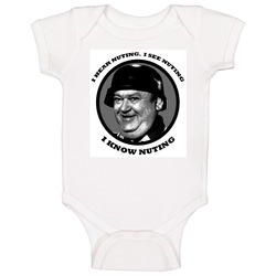 Hogan's Heros I know Nuting Col JOE.jpg Baby One Piece Hogan's Heros I know Nuting Col JOE.jpg Baby One Piece
