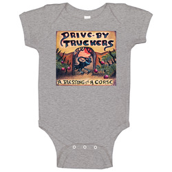 Drive By Trucker Brown Baby One Piece Drive By Trucker Brown Baby One Piece