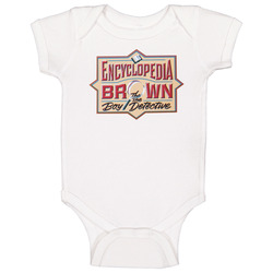 Encyclopedia Brown The Boy Detective Tv Show Fan Baby One Piece Encyclopedia Brown The Boy Detective Tv Show Fan Baby One Piece