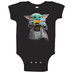 Baby Yoda The Child Mandalorian Mike's Hard Lemonade Drink Baby One Piece
