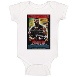 Predator Retro Movie  Fan Baby One Piece