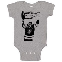 Mario Lemieux Penguins Stanley Cup Baby One Piece Mario Lemieux Penguins Stanley Cup Baby One Piece