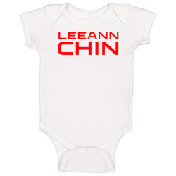 Leeann Chin Top American Chinese Fast Food Baby One Piece Leeann Chin Top American Chinese Fast Food Baby One Piece