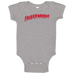 Hulkamania Wrestling Logo The Goldbergs Retro 80s Tv Show Vintage Distressed Look Kids Baby One Piece Hulkamania Wrestling Logo The Goldbergs Retro 80s Tv Show Vintage Distressed Look Kids Baby One Piece