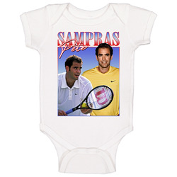 Pete Sampras 90s Style Baby One Piece Pete Sampras 90s Style Baby One Piece