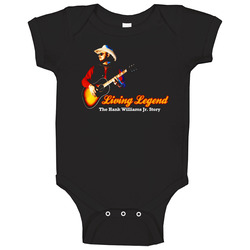 Living Legend Hank Williams Jr Story Movie Baby One Piece
