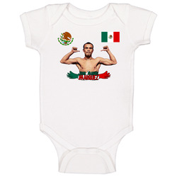 Juan Manuel Marquez Boxing Mexico White Baby One Piece
