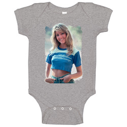 Heather Locklear 1980s Retro Baby One Piece Heather Locklear 1980s Retro Baby One Piece