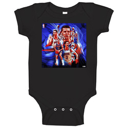 Remembering Drazen Basketball Player Fan Baby One Piece Remembering Drazen Basketball Player Fan Baby One Piece
