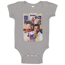 House Party 90s Movie Poster Vintage Grunge Baby One Piece