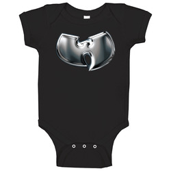 Wu Tang Logo Rap Baby One Piece Wu Tang Logo Rap Baby One Piece