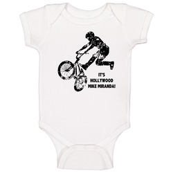 It's Hollywood Mike Miranda Rad Movie Bmx Rider Quotes Fan Baby One Piece