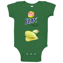 Lay's Stax Sour Cream And Onion Potato Chips Can Costume Baby One Piece Lay's Stax Sour Cream And Onion Potato Chips Can Costume Baby One Piece