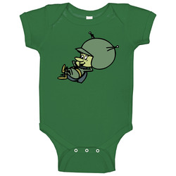 The Great Gazoo The Flintstones Martian Cartoon Retro Baby One Piece The Great Gazoo The Flintstones Martian Cartoon Retro Baby One Piece
