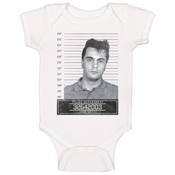 John Gotti Dapper Don The Teflon Don Mafia Mugshot Police Department Baby One Piece John Gotti Dapper Don The Teflon Don Mafia Mugshot Police Department Baby One Piece