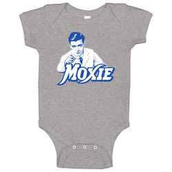 Moxie Man Soda Mascot Baby One Piece Moxie Man Soda Mascot Baby One Piece