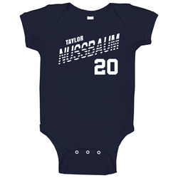 Taylor Nussbaum 20 Favorite Player Penn State College Basketball Fan Baby One Piece Taylor Nussbaum 20 Favorite Player Penn State College Basketball Fan Baby One Piece