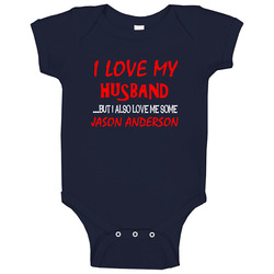 Jason Anderson Sports Love Me Some Baby One Piece