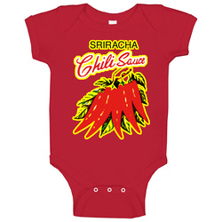 Sriracha Chili Hot Sauce Thai Baby One Piece