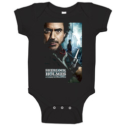 Sherlock Holmes Game Of Shadows Movie Baby One Piece