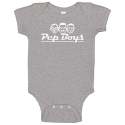 Pep Boys Auto Parts Cool Car Enthusiast Baby One Piece Pep Boys Auto Parts Cool Car Enthusiast Baby One Piece