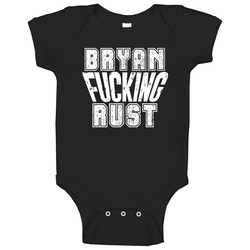 Bryan Rust Fcking Pittsburgh Hockey Sports Athlete Fan Baby One Piece