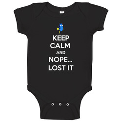 Keep Calm And Nope Lost It Funny Finding Dory Finding Nemo Movie Parody Fan Gift Baby One Piece Keep Calm And Nope Lost It Funny Finding Dory Finding Nemo Movie Parody Fan Gift Baby One Piece