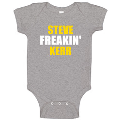 Steve Kerr Freakin Cleveland Sports Basketball Baby One Piece